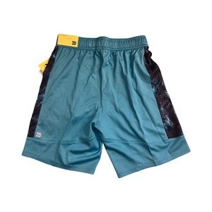 Boys Turquoise Basketball Court Shorts